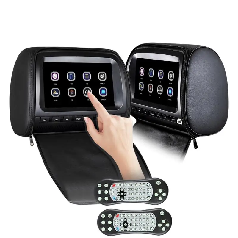 2025 hot sale SZDALOS T019 9 Inch Headrest DVD Player Car Rear Seat Multimedia MP5 Entertainment