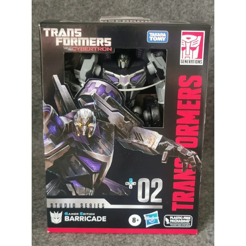 Новая фигурка-робот Transformers Studio Series Gamer Edition 06 Voyager SS GE 02 Barricade, игрушка, подарок, коллекционная аниме-фигурка