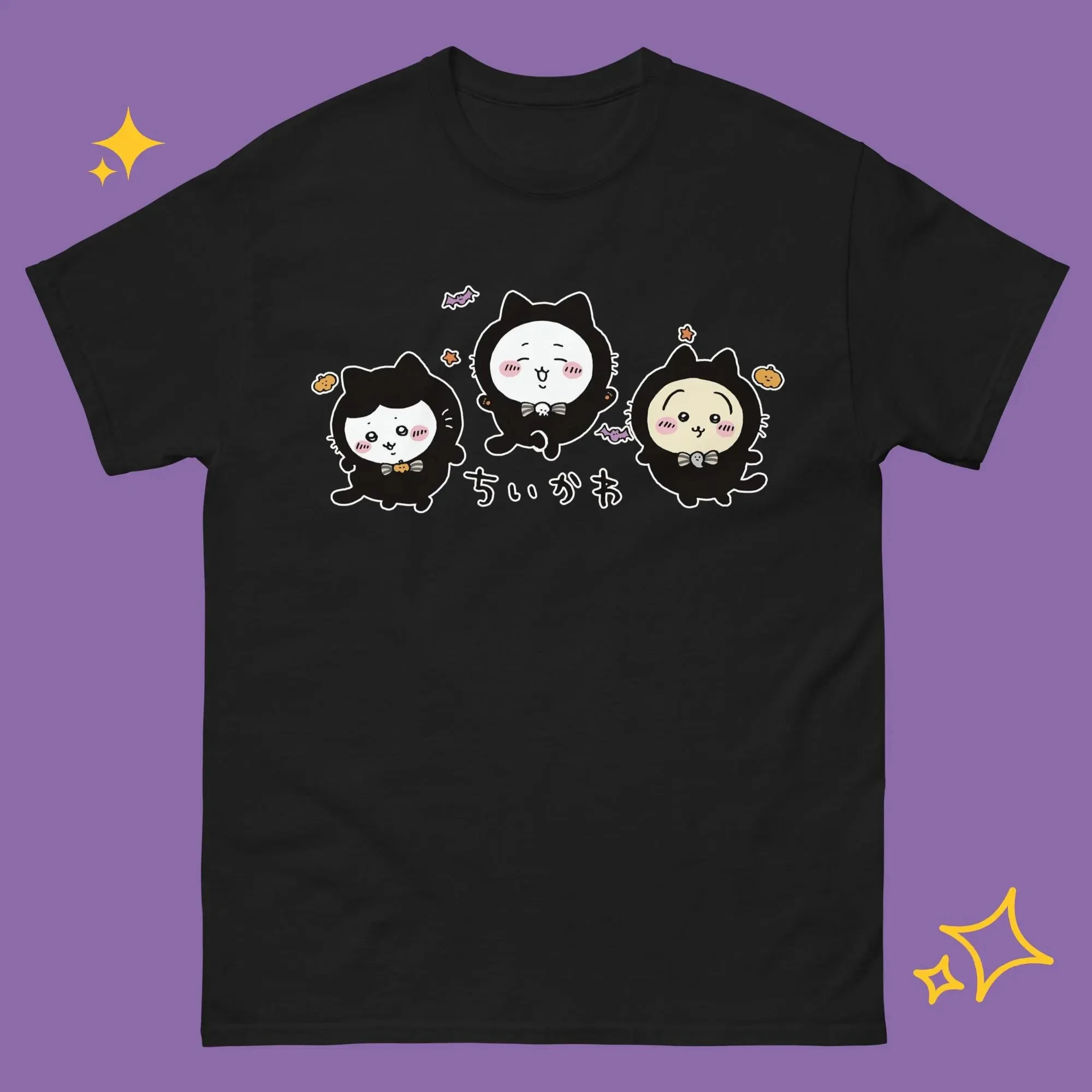 Chiikawa Usagi Hachiware Interesting Daily Scene Graphic T‑Shirt, Unisex O‑Neck Short Sleeve Summer Casual Wear For kid Adults