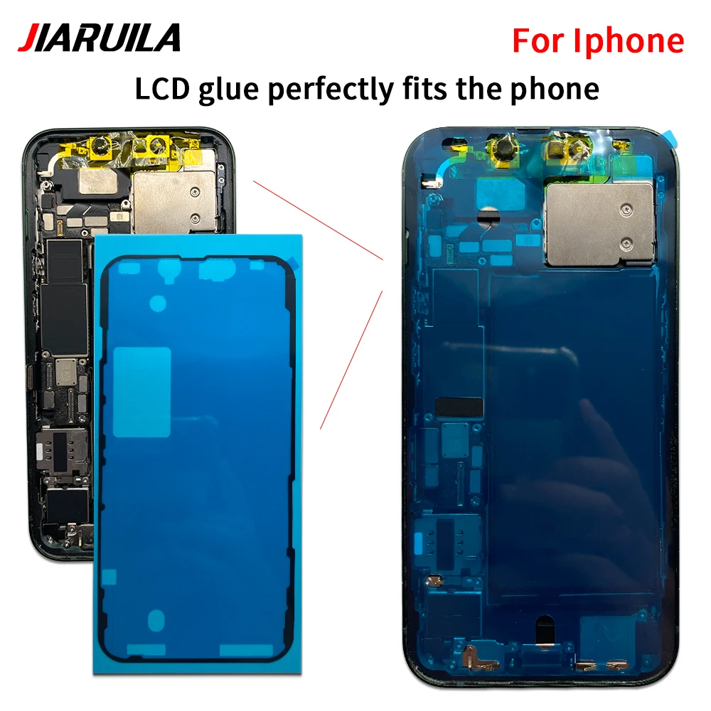 10pcs Waterproof Sticker For Iphone 17 Pro Max Battery Adhesive Back Seal LCD Display Screen Frame Tape Glue Repair Parts
