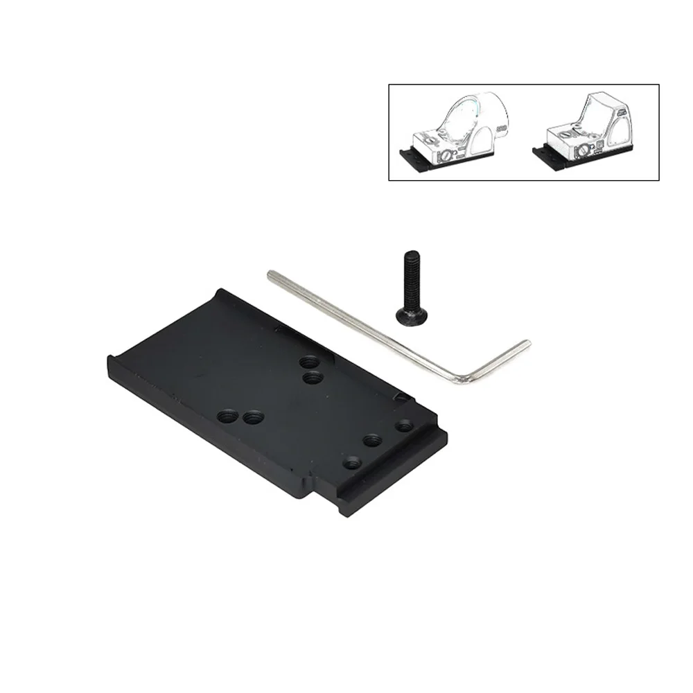 P1 G17 어댑터 플레이트 RMR & SRO 레드닷 마운팅 베이스 장난감 총 액세서리 QJ245