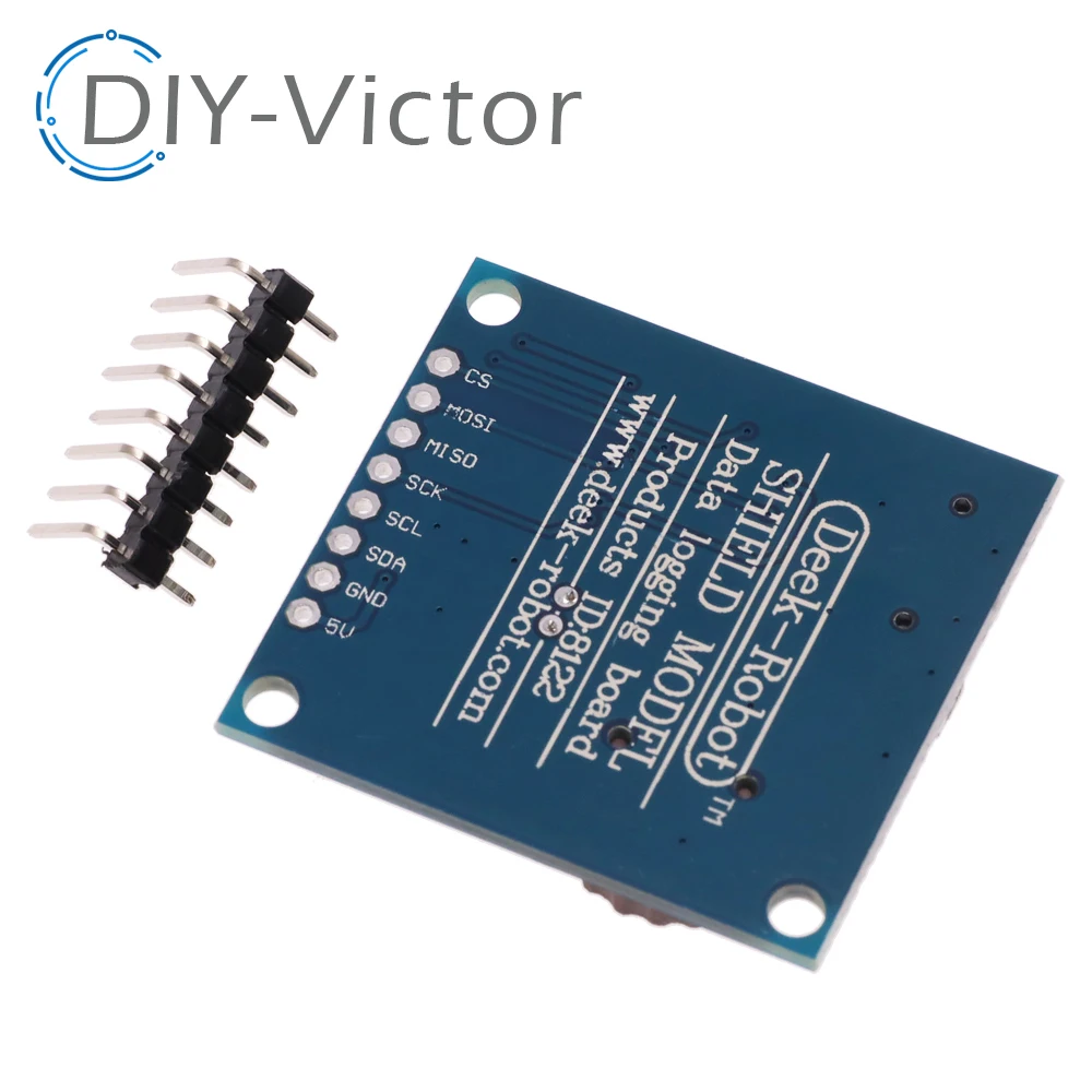 Mini Data Logger Module 5V Logging Shield for Arduino For Raspberry Pi Logging Recorder Data Logger Module Shield V1.0 SD Card