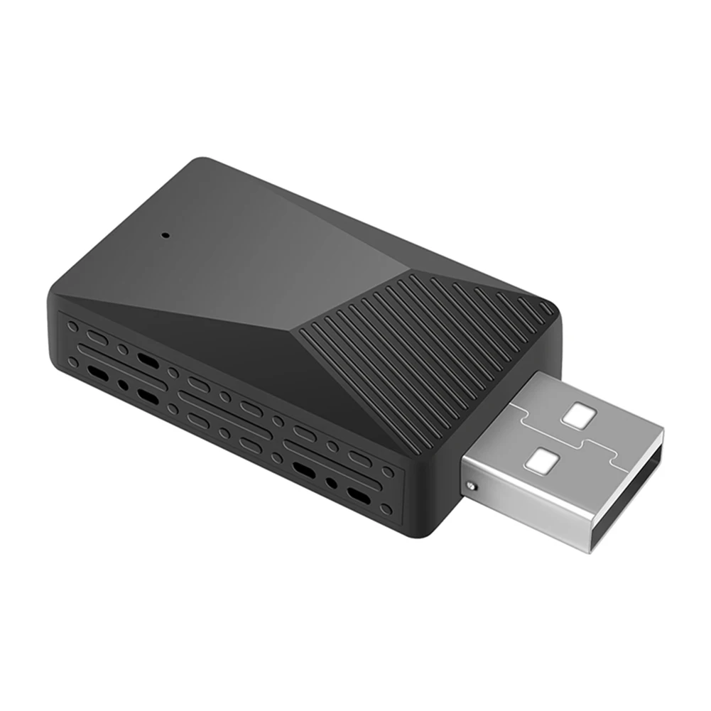 Kabelgebunden mit kabellosem Carplay und Android Auto Wireless-Adapter OTA Upgrade 2-in-1-Dongle für Autos mit OEM-kabelgebundenem CarPlay Android Auto