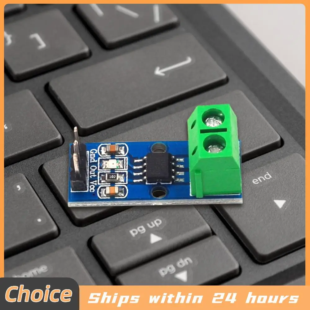 High Precision ACS712 Current Sensor Module for 5A 20A 30A Current Detection with Easy Power Supply Connection