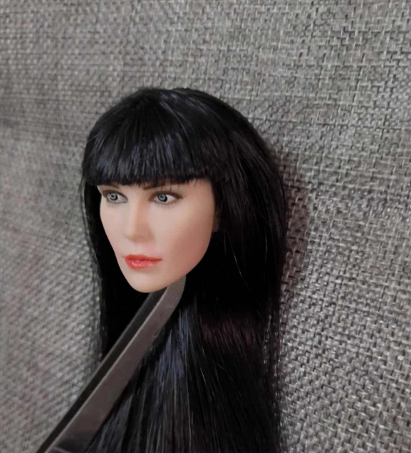 1:6 escala lenka kapovac modelo cabeça esculpir expressão feminina pálida personalizar cabeça escultura cabeça caber 12''tb figura de ação