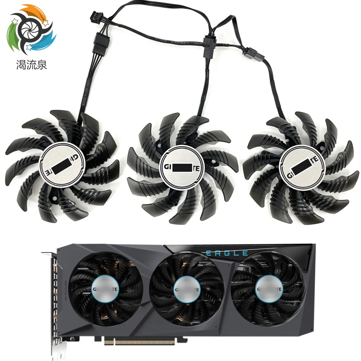 

78MM PLD08010S12HH T128010SU Cooling Fan for Gigabyte RTX 3060 3070 Gaming RTX 3060 Ti 3070 Ti Eagle Graphics Card Cooler Fan