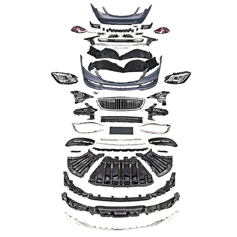 

14-18 S Class W222 Facelift MBH S680 Style Car Parts Full Set Maybach with Lights W222 Body Kit