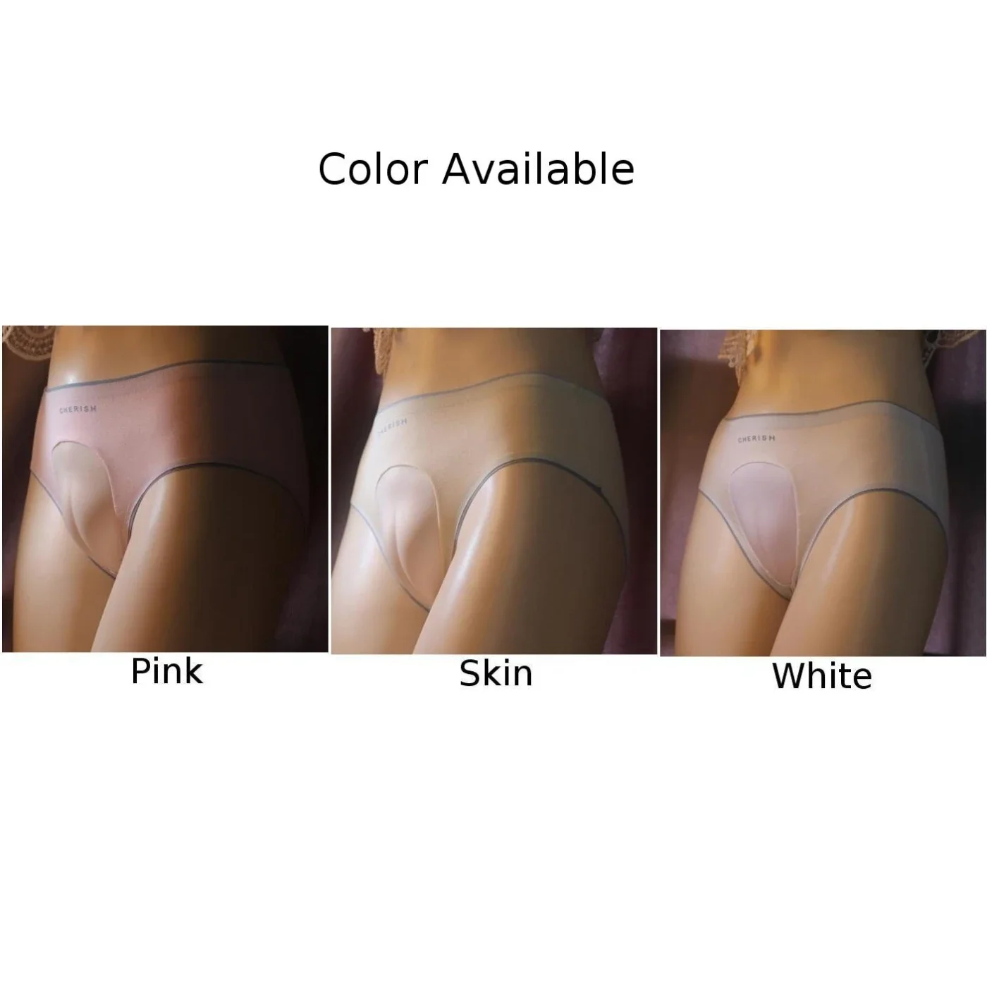 Men Camel Toe Underwear Ultra-Thin Seamless Fake Vagina Artificial Hiding Gaff Thong T Back Shapping See Through Lingerie Briefs