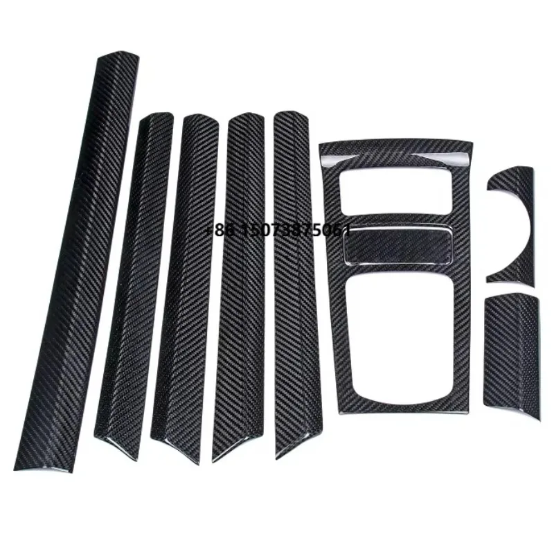 High-quality dry carbon fiber interior finish for 2011-2017 models
