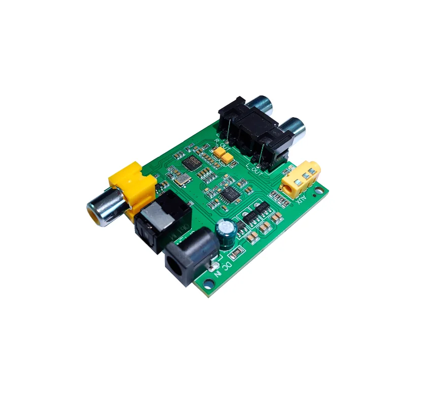 ES9018K2M SPDIF Fiber Coaxial Digital Audio Input DAC Decoder Board Analog Module Accessories