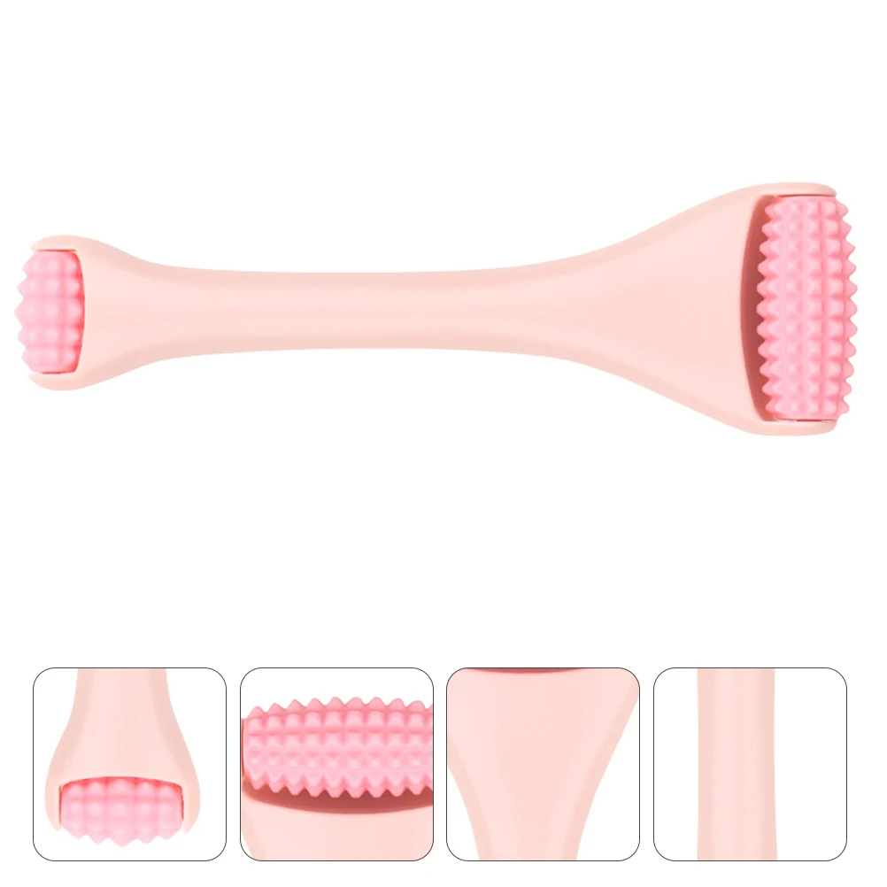 ลูกกลิ้งนวดหน้าเครื่องนวดมือถือตามหลักสรีรศาสตร์สําหรับการดูแลดวงตาเครื่องมือบํารุงผิวหน้าแบบพกพาง่ายต่อการ