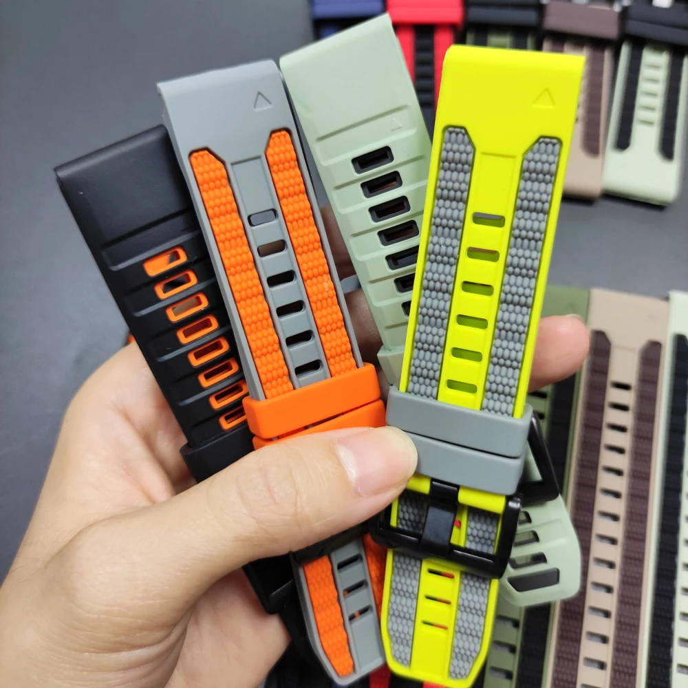 �y�Z�[�����zFenix8 �E�H�b�`�o���h Garmin Fenix 8 Pro 47mm 51mm E 7 7X 6 6X/Epix Pro/Tactix8 970 965 QuickFit 22mm 26mm�Ή� �X�|�[�c�V���R���X�g���b�v