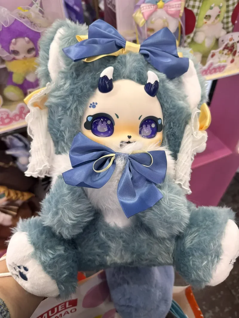 Boboco 500% Aili Cat Series Dream Of The Day صندوق أعمى لطيف الفينيل القطيفة دمية جمع نموذج لعبة عصرية مفاجأة فتاة الاطفال هدية