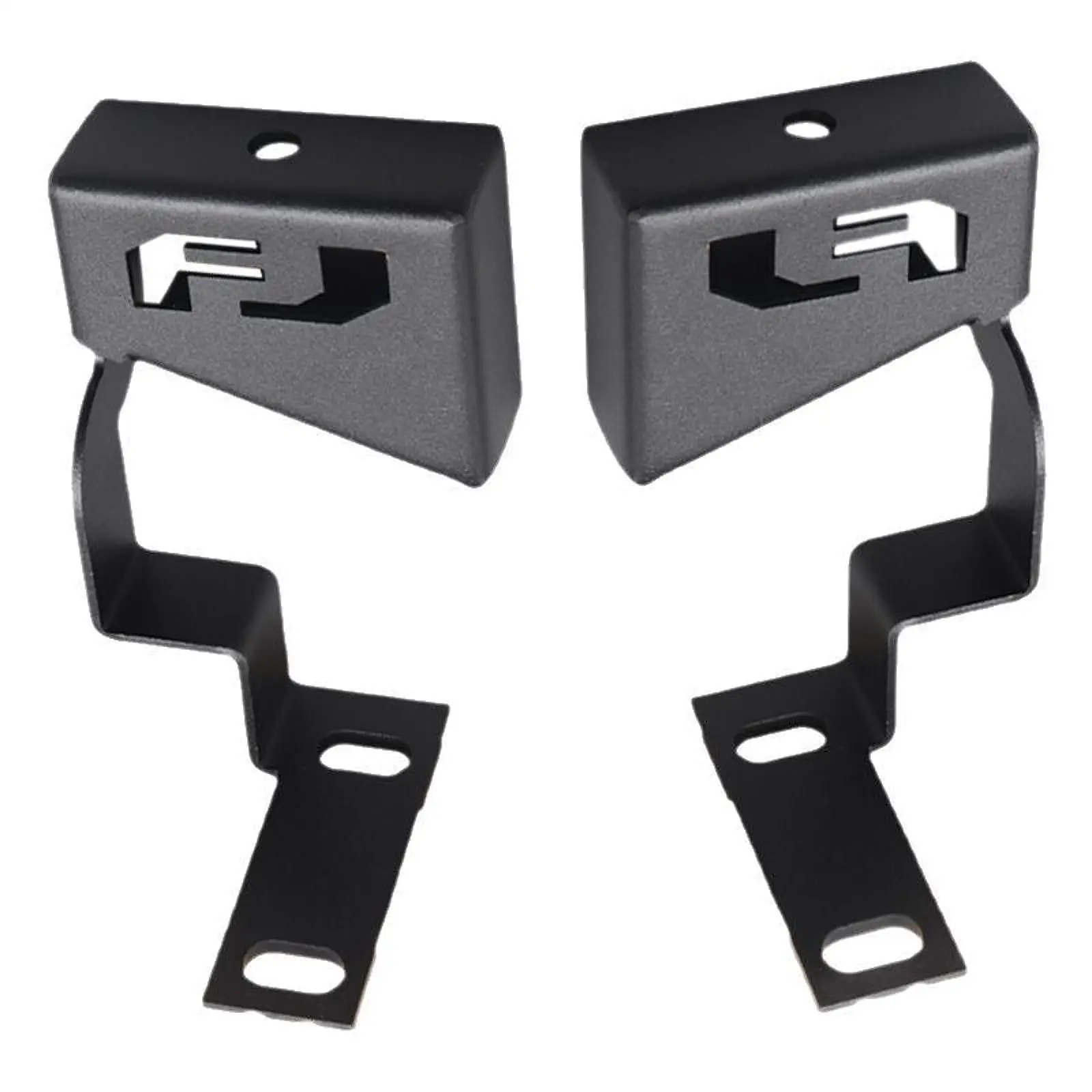 Metal Car Light Mount Front Cowl Bracket Set LED Spotlights Holder for FJ Cruiser 2007 2016 Enhanced Visibility