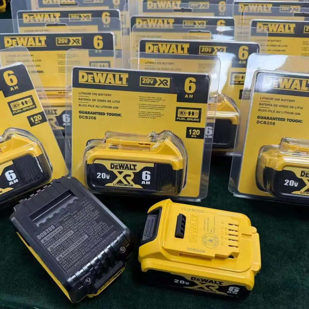 Original Dewalt 20V Battery, 5AH 6AH Battery, DeWalt DCF DCD DCG DCS DWE Series Power Tools Battery Free Air Shipping