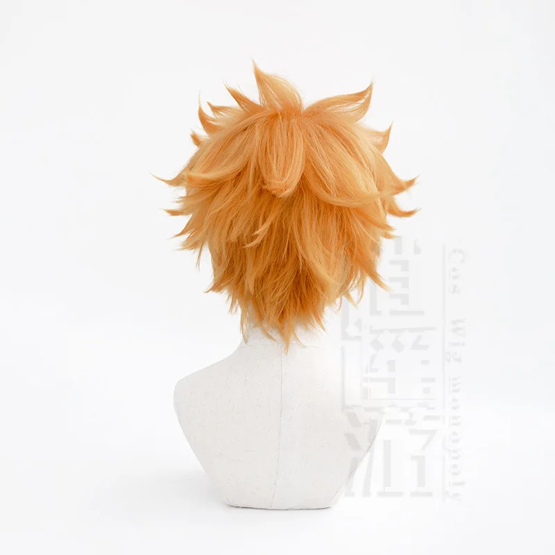 الأزرق قفل Kunigami Rensuke شعر مستعار تأثيري البرتقال انقلبت الشعر القصير هدية عيد الهالوين #3