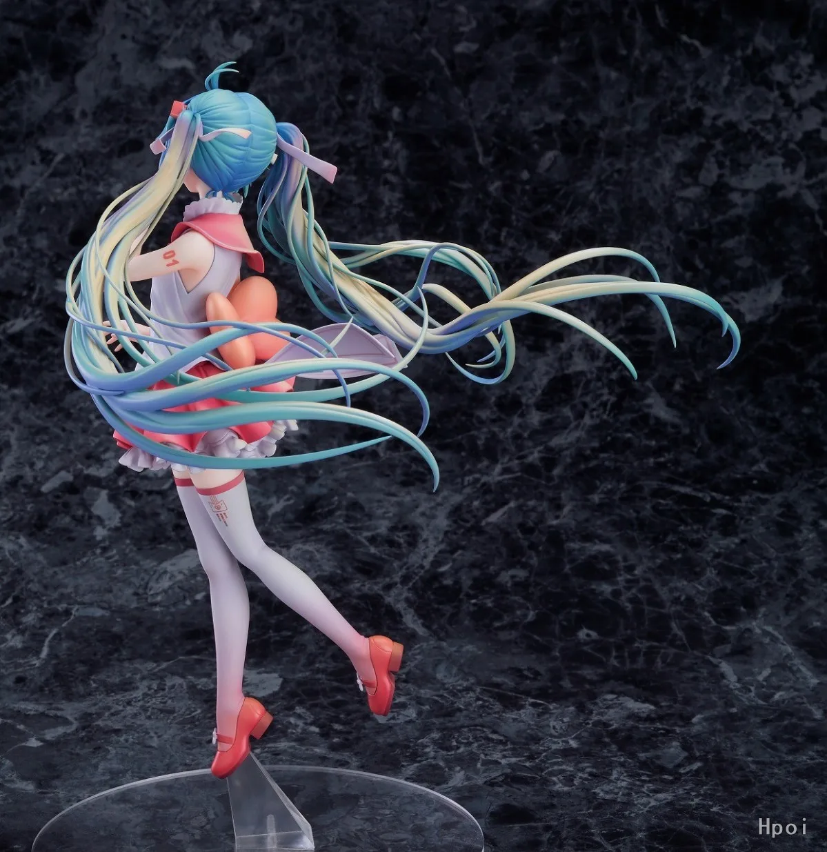 Anime Hatsune Miku First Dream Standing Pvc Action Figure Model Kawayi Toy Doll Collection Gift 24CM Boxed