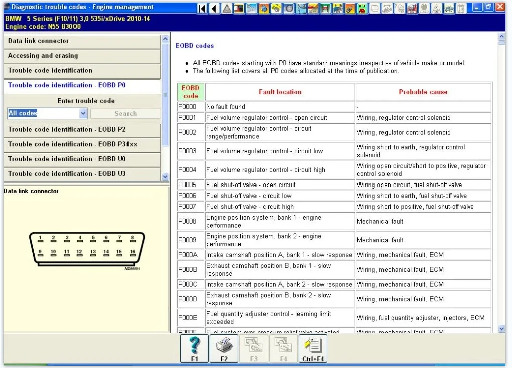 برنامج إصلاح السيارات Autodata ، الإصدار الأحدث للسيارات الأوروبي