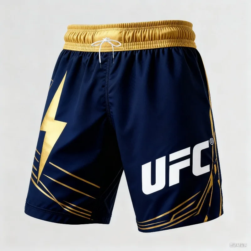 

25/26 New UFC Men's and Women's Boxing Fighting Training Shorts Loose, Breathable, Quick Drying Casual Sports Shorts