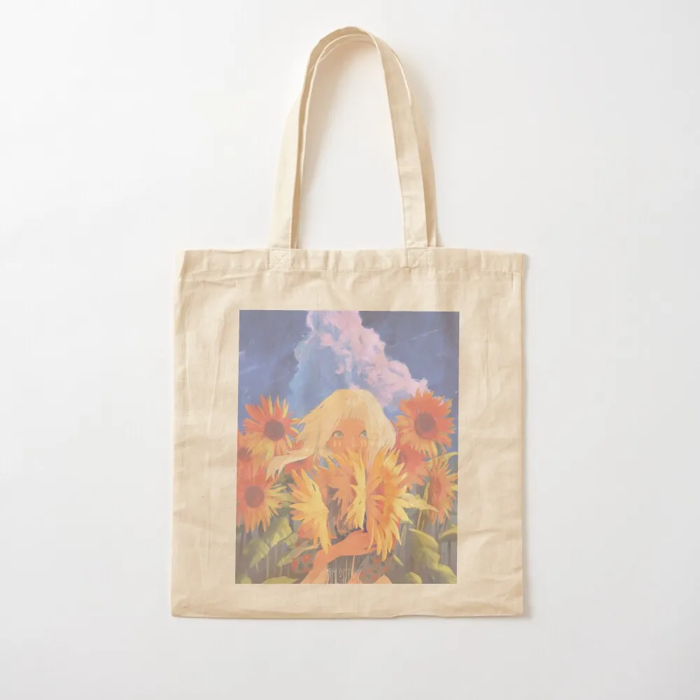 Aurora Aksnes Hidden Flower Fanart Tote Bag canvas bags Women's bags female bag Canvas Tote Bag