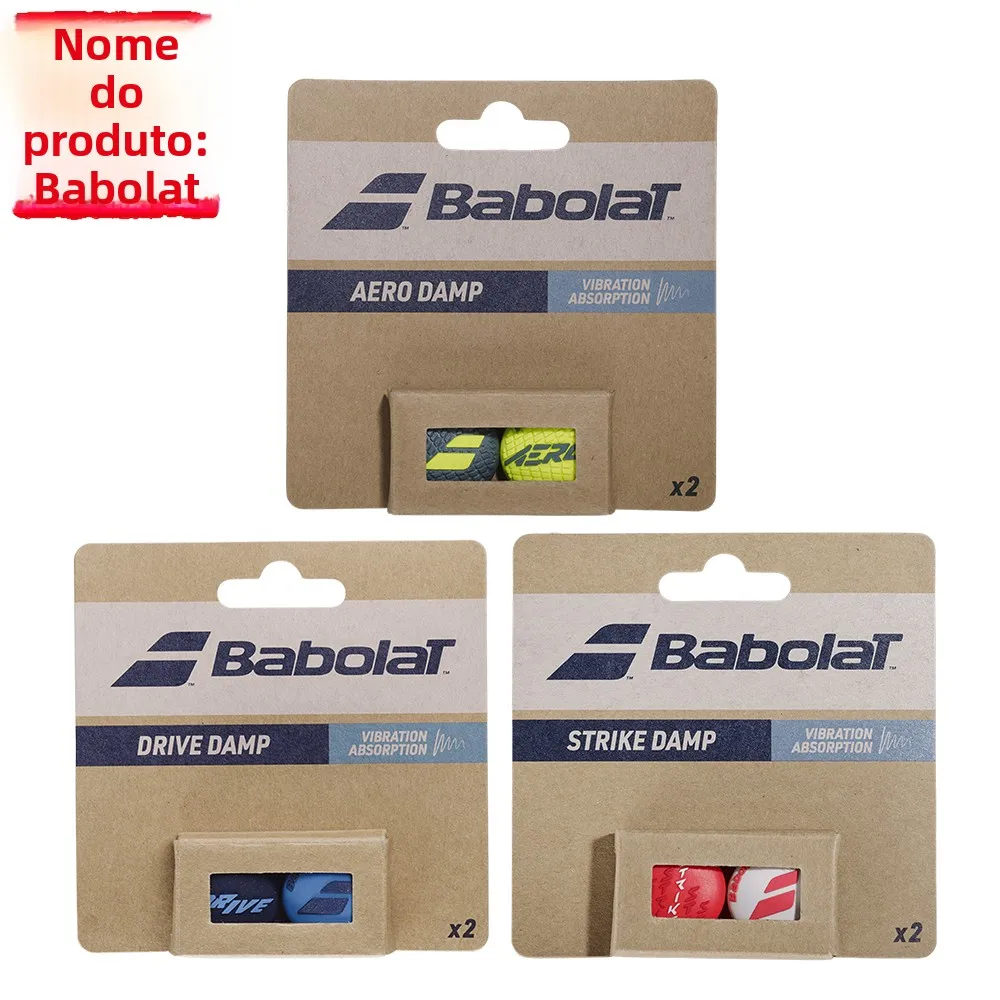 Amortecedor de Choque Babolat AeroDriveStrike para Tênis, Conjunto com 2 Peças, Acessórios para Fãs de Esportes e Fitness, Eq...