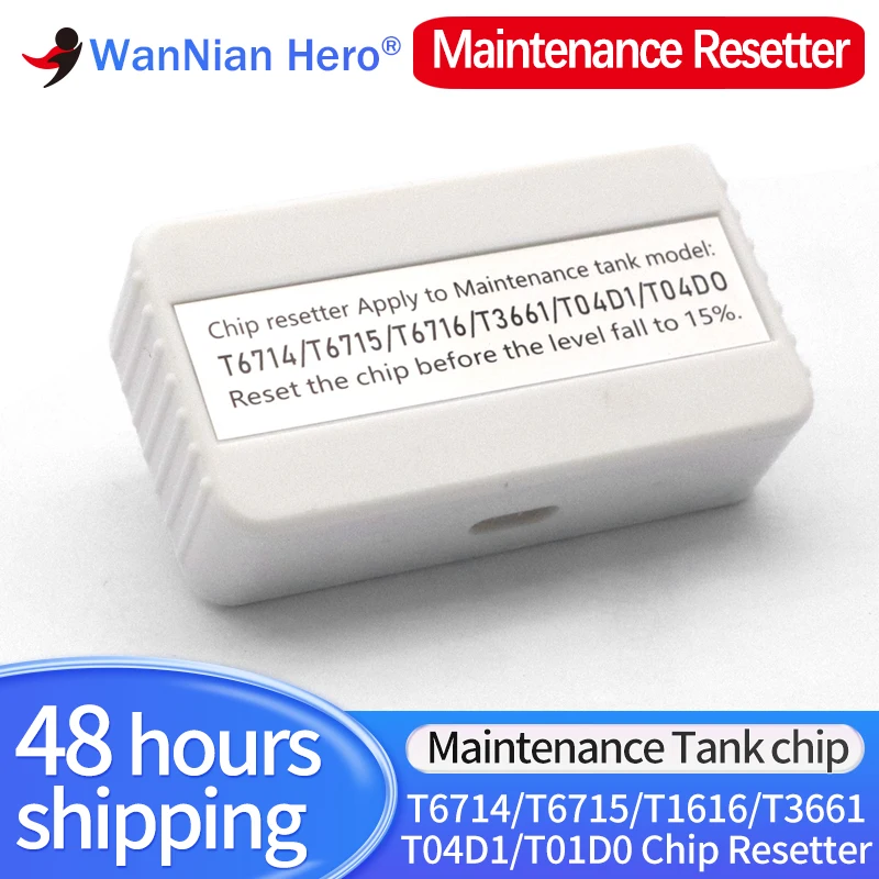 

T6716 T6714 T6715 T3661 T04D1 T04D0 Устройство сброса чипа резервуара для обслуживания EPSON WF-C869Ra WF-C8690a C8190a C8610dwf C878Ra C879Ra