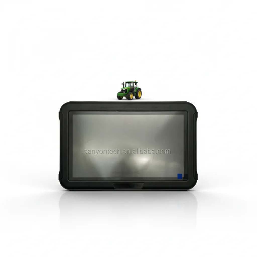 LDH16 Hot GNSS Laser Land Leveling Machine Tractor Agriculture Level Machine  with LCD Display