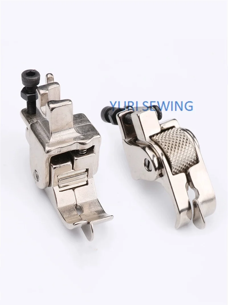 Roller presser foot collar is equipped with waist pressure dark line, high and low presser foot indsutrial sewing machine part