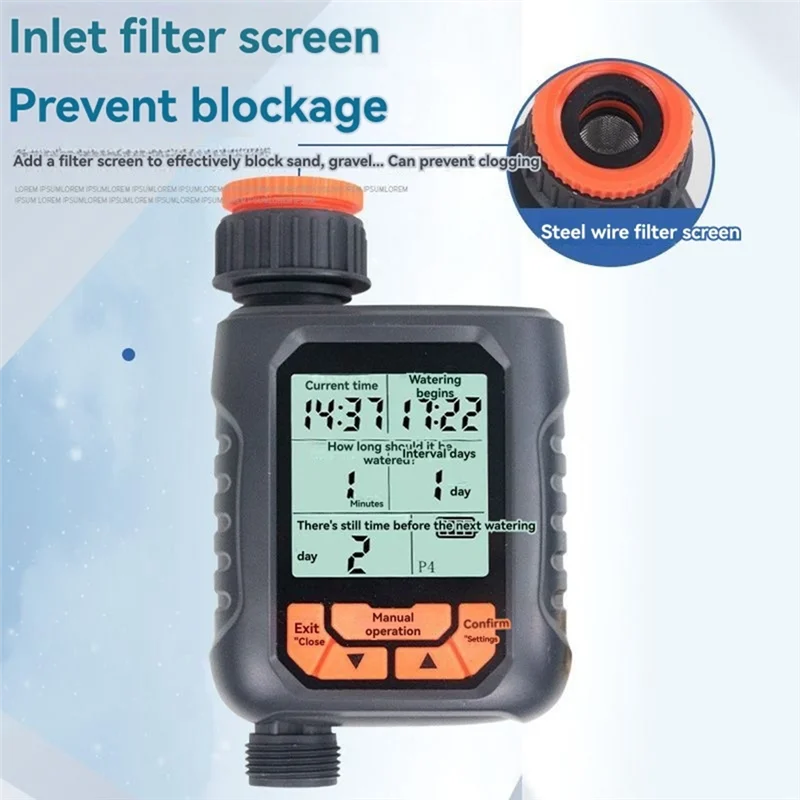AT19-Watering Garden Irrigatio - Mist Cooling System Outdoor Patio 15M recension och pris