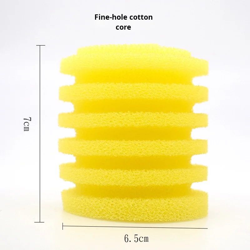 Gelber Biochemischer Schwamm Ersatzfilter Schwammelement für Eingebaute Aquarium-Innenfilter – Detail 4