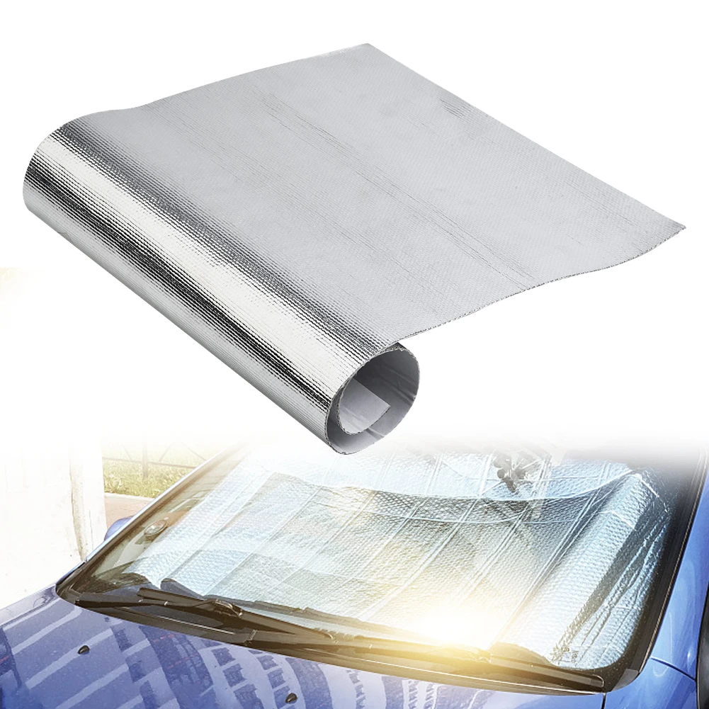 Car Heat Protection Film Fireproof Heat Insulation Mat E-glass Fabric Motorcycle Exhaust Wrap Pipe Header Heat Insulation Roll