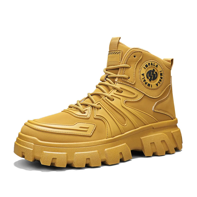 Men Motorcycle Boots Breathable Anti-fall Rider Road Racing Casual Shoes Motorbike Shoes Wear Resistant Motocross Tactics Boots view 4