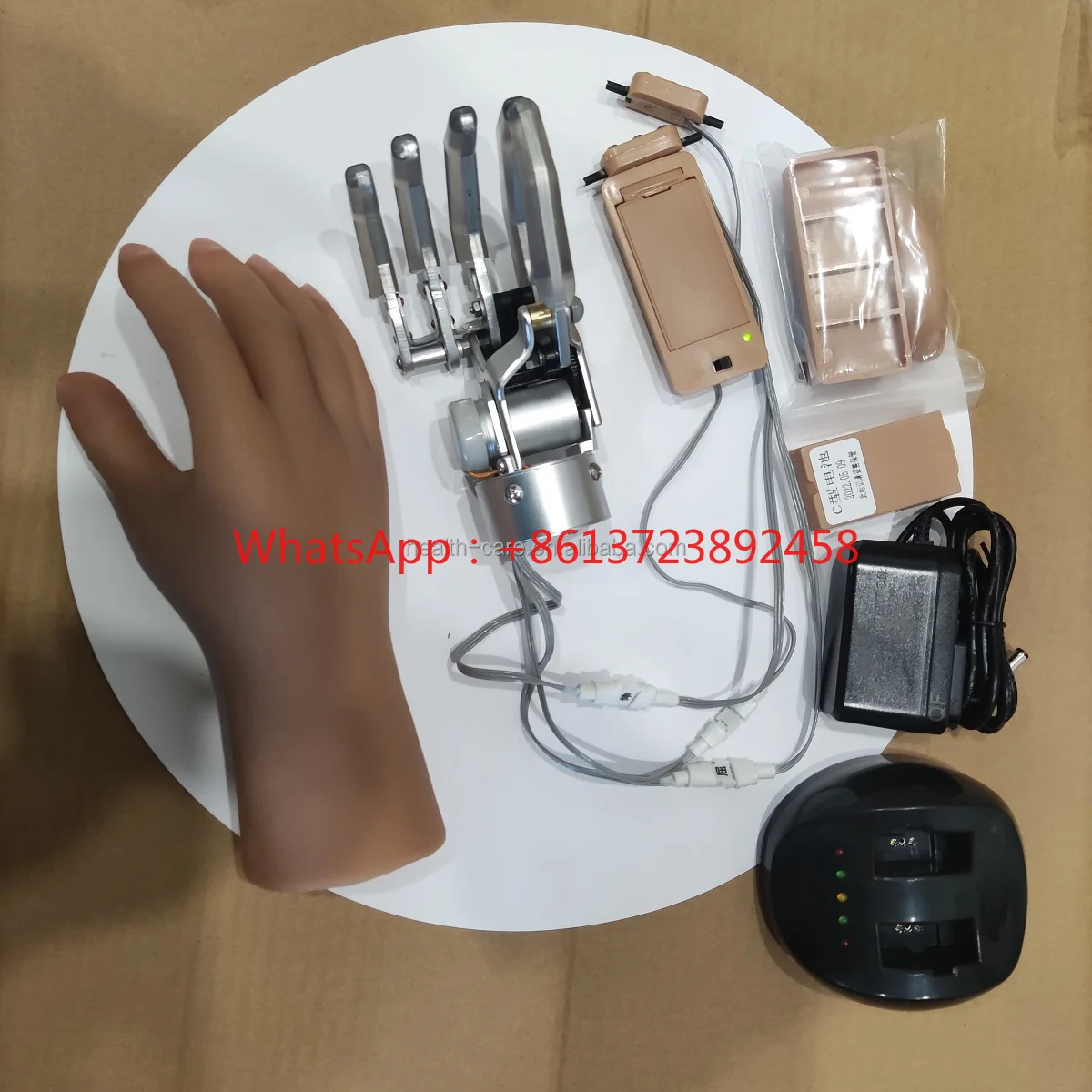 Upper Artificial Limbs Hand Prosthesis Myoelectric Control Prosthetic Hand With One Degree Freedom