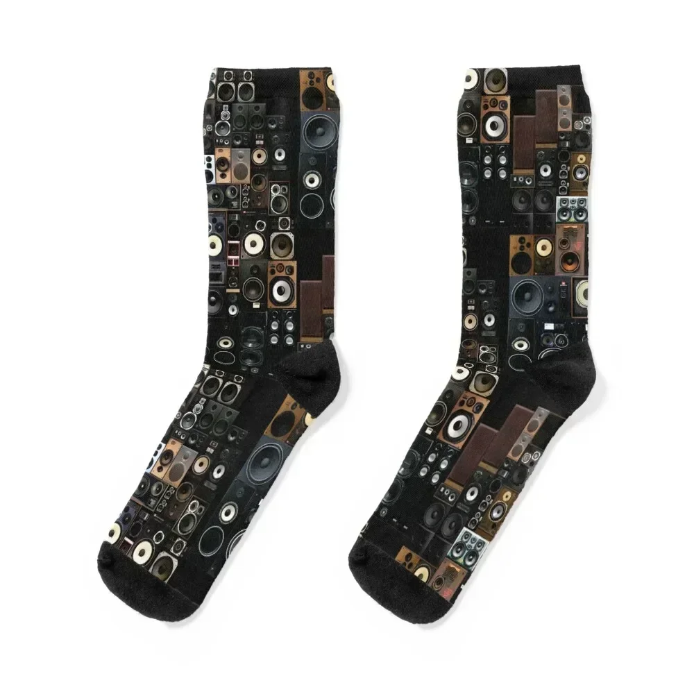 

Speakers Socks Heating sock fashionable Stockings man happy Socks Woman Men's