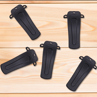 5pcs Interphone Back Clip Practical Walkie Talkie Back Belt Clip for Baofeng BF-666S BF-777S BF-888S