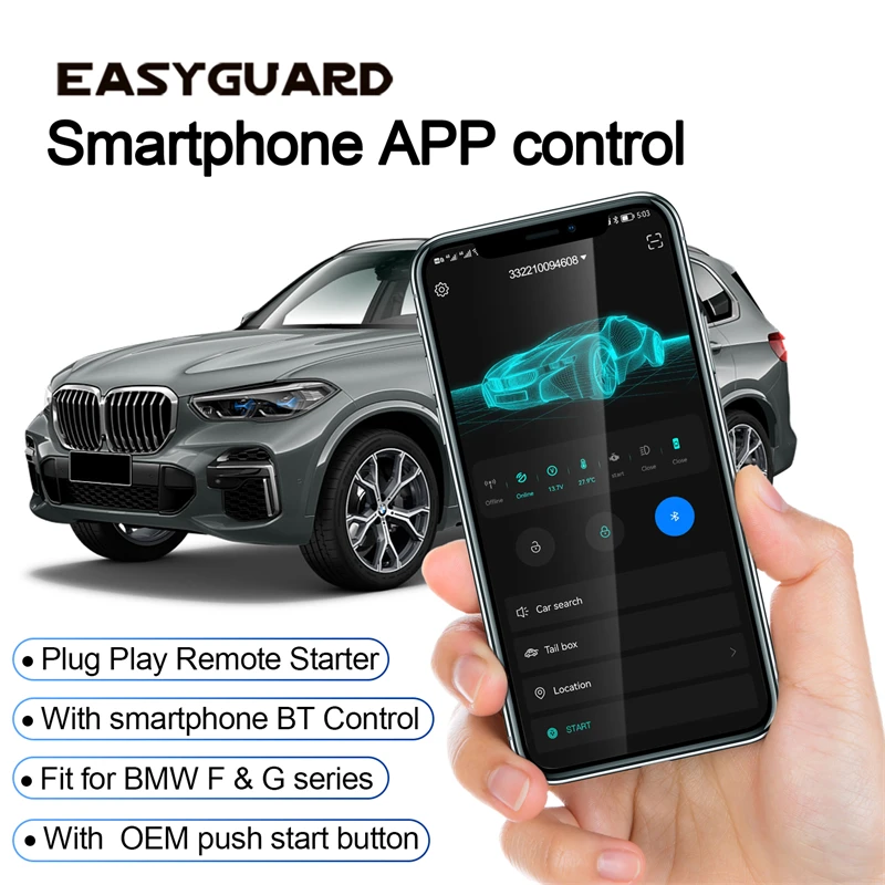 Modulo Bluetooth Wireless EasyGuard solo per allarmi per auto serie ec002 e ec002pp