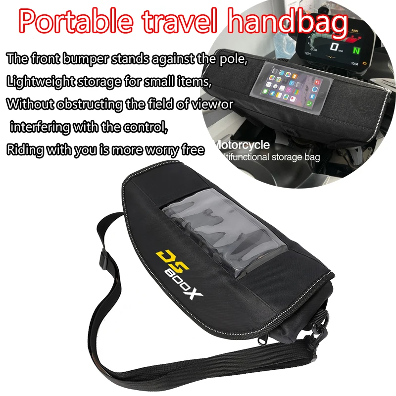 

Motorcycle accessories tools bag Waterproof And Dustproof Convenient travel handlebar bag For Voge DS800X Rally ds 800x rally