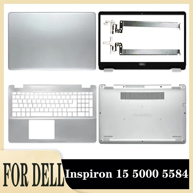 

NEW Laptop Case for Dell Inspiron 15 5000 5584 LCD Back Cover/Front Bezel/Palmrest/Bottom Case/Hinges Top Housing 0GYCJR 0J0MYJ