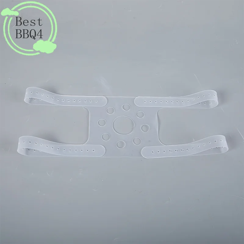 (BBQ4)Replacement Strap Headgear For Cpap Mask Respirator Head Strap silicone Adjustable  Elastic Band Fixed Strap