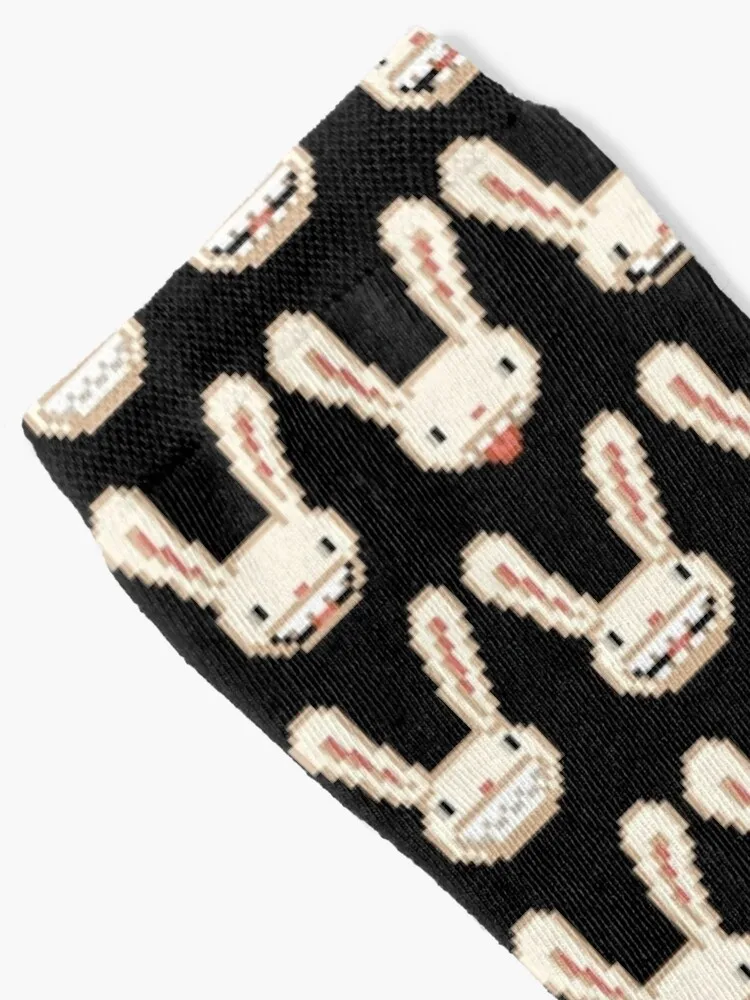 Lagomorph pattern (Sam & Max) - Clothing, gadgets & face masks Socks Children's short sheer Women's Socks Men's