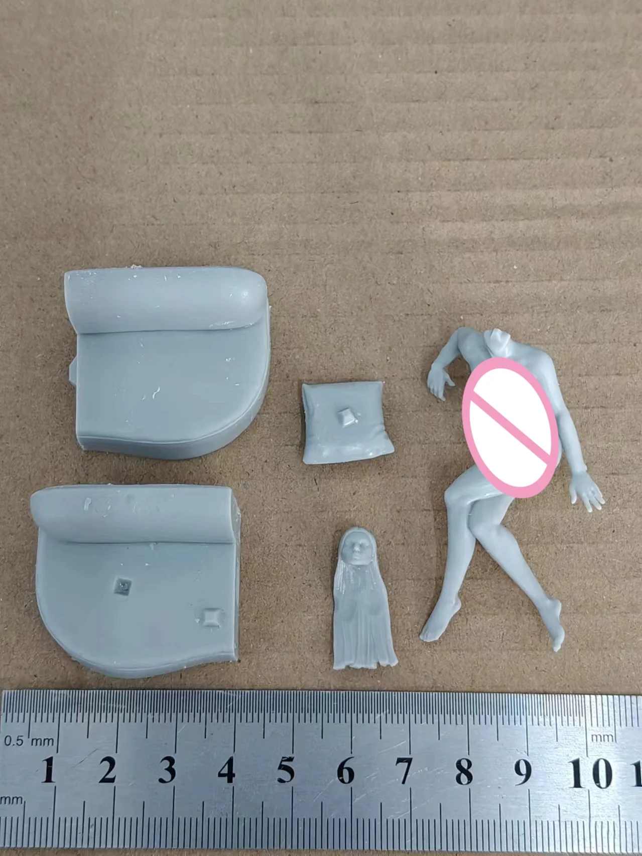 1/24 Bilancia Figurina In Resina Persephone Nsfw FAI DA TE Due Versioni Modello Kit Smontato Non Verniciato Scultura giocattoli