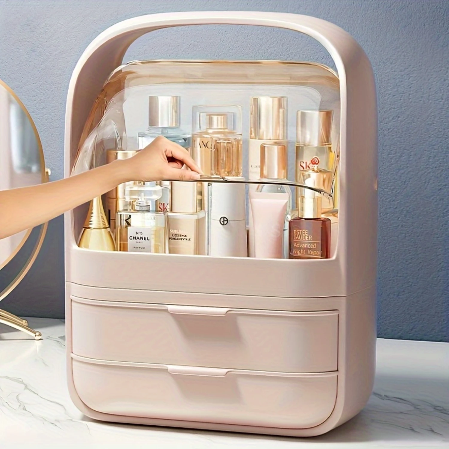 

® Makeup Box With Drawer