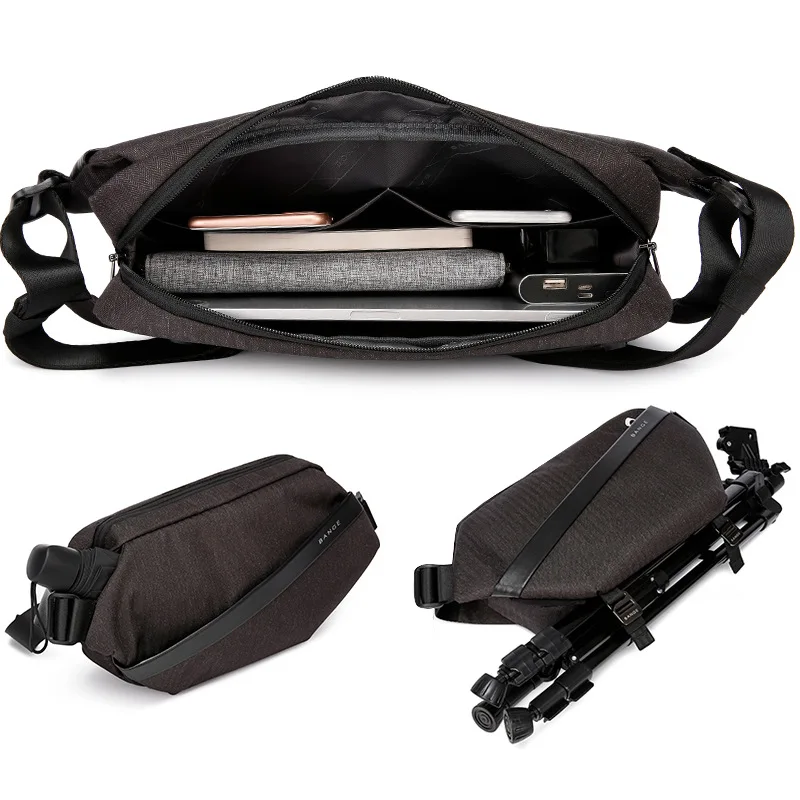 Bange Fashion Men Multifunction Waterproof Shoulder Crossbody Bags Male Outdoor Travel Novel Messenger Bag Teenager Tiding