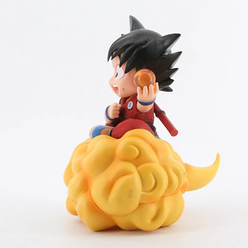 Dragon Ball Son Goku Anime Action Figure, Somersault Cloud Model, Butter Dragon Ball, Car Toy, PVC, Position assise