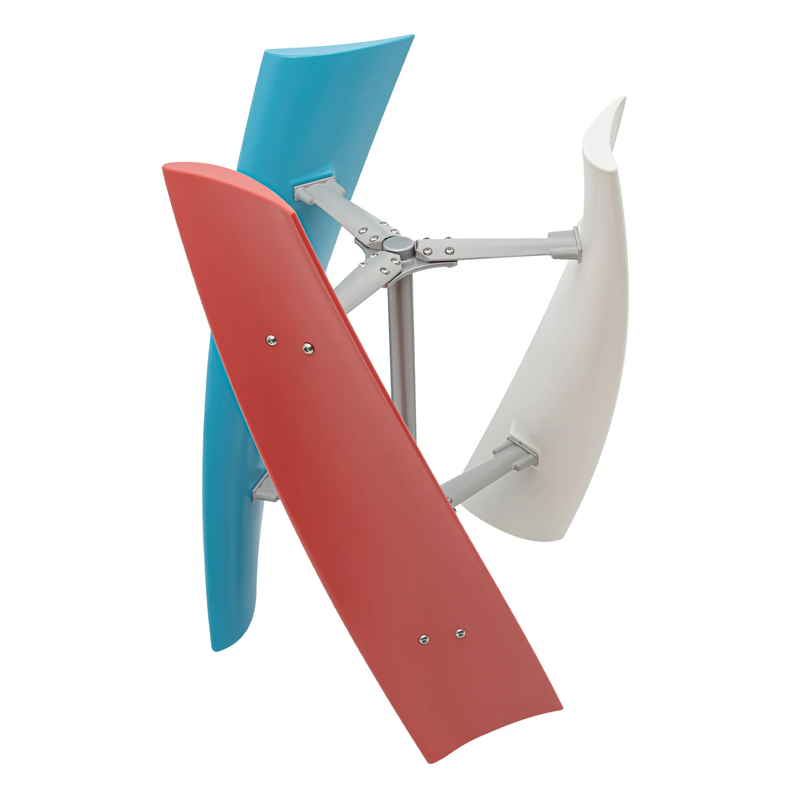 Vertical Wind Generator Wind Turbine 12V Input - 230 V Output with Controller Power Turbine Vertical 3 Blade Outdoor