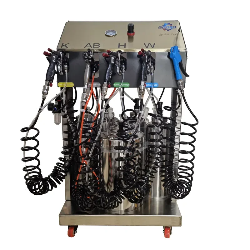 for GookiiTech Hydro Chrome Specialist Anti Yellowing Silver Chrome Spray Paint Chrome Plating Machine