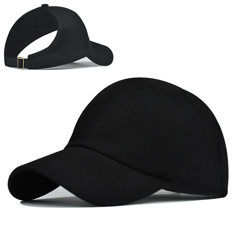 Newest Curly Hair Backless Ponytail Cap for Women Natural Hair Afro Hair Messy Bun Ponytail Baseball Cap Hat Adjustable