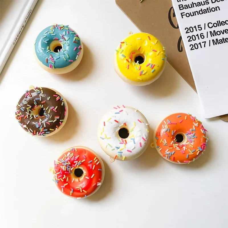 

@@Sockets Phone Holder 3D Finger Grips Pop Grip Tok Three-dimensional mobile phone bracket with simulated doughnut back sticking