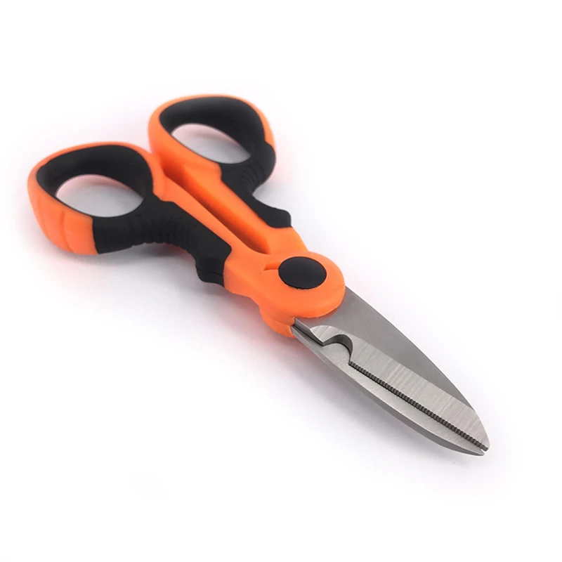 Stainless Steel Wire Scissors Mini electrician Scissors Electrician Scissors 3.0MM Thickness Electric scissors tool