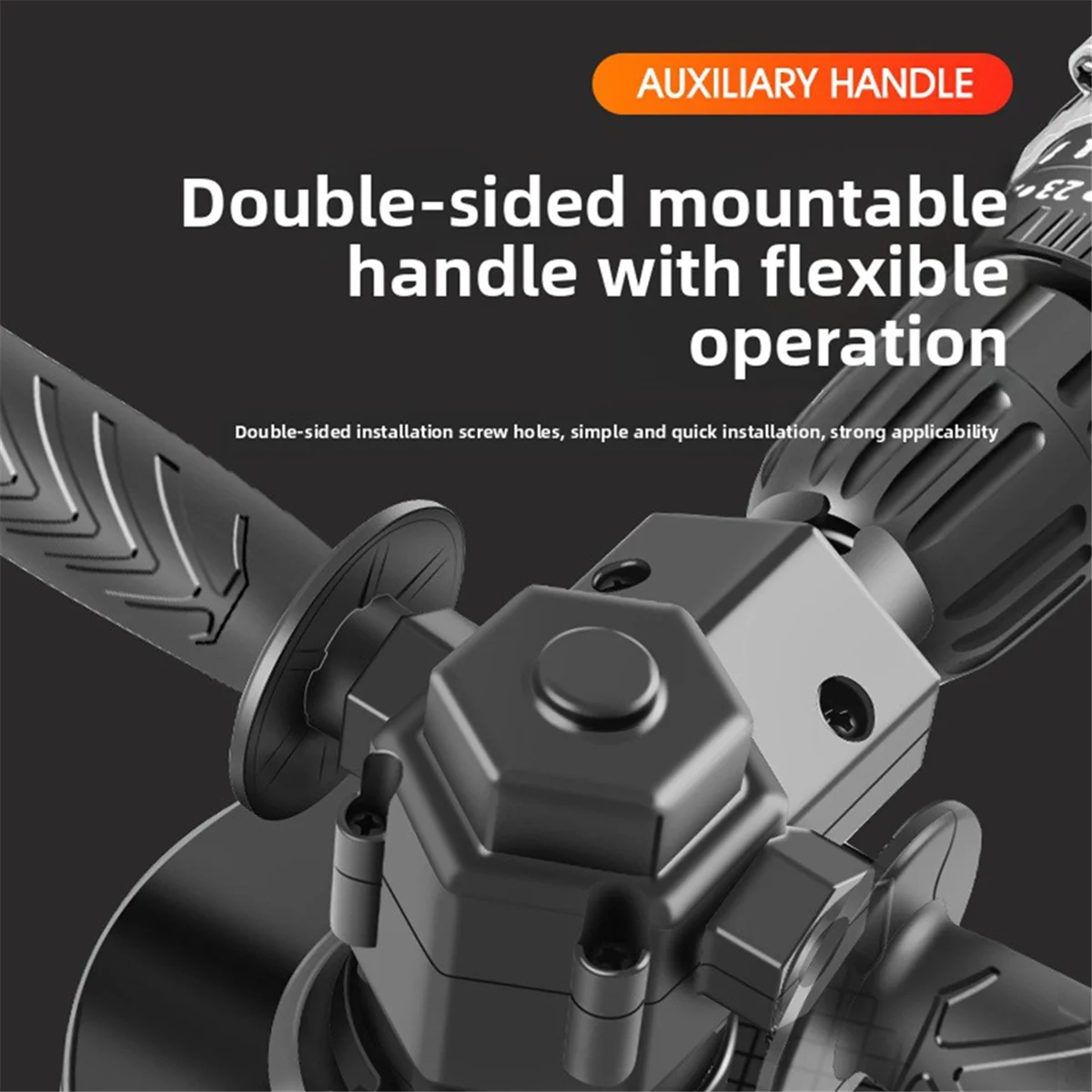 AA25 Angle Grinder Electric Drill to Angle Grinder Conversion Head Easy to Install and Disassemble Power Tool Accessories